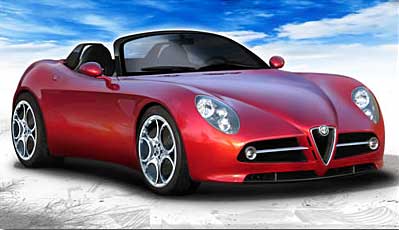  alfa 8C-Spider DƬ D 